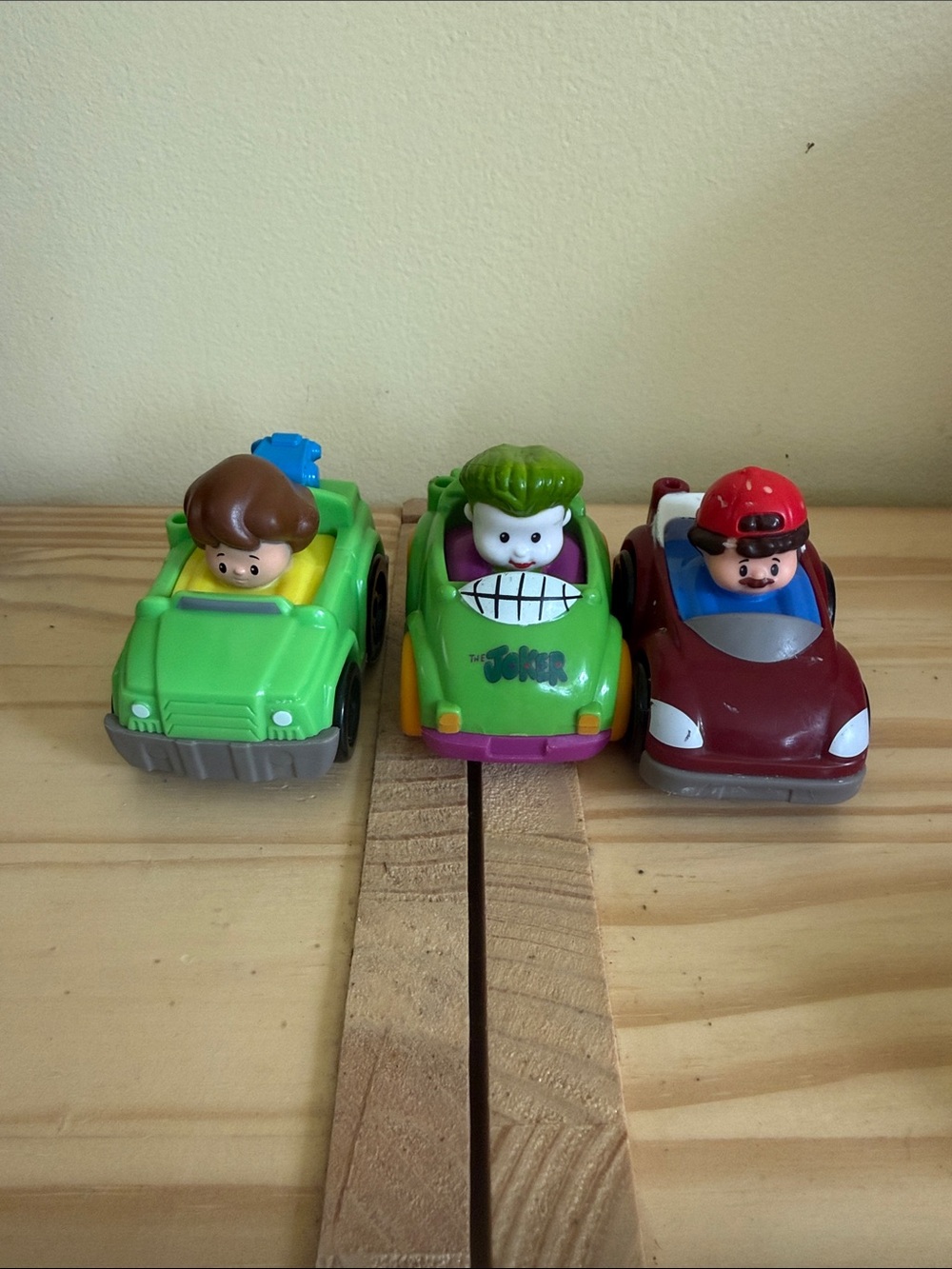 Little people wheelies- the joker